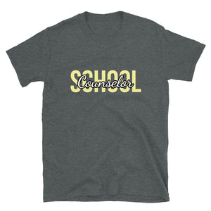School Counselor Signature Tee- Short-Sleeve Unisex T-Shirt